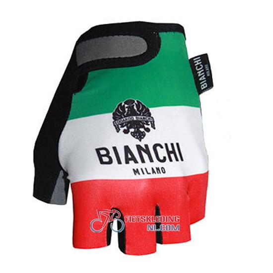 Bianchi Milano Ter Italia Korte Handschoenen Ciclismo